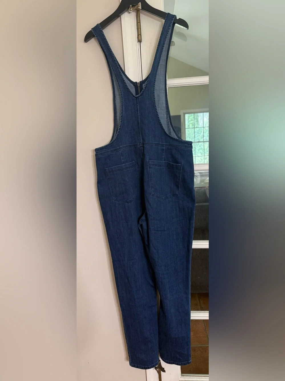 Free People Dark Blue Women’s Denim Overalls size 10